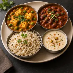 Matar paneer